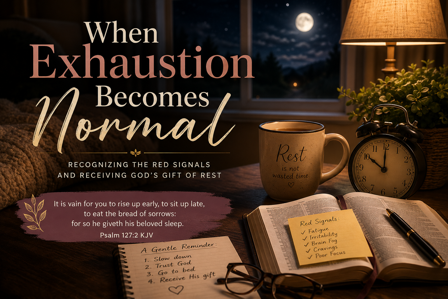 When Exhaustion Becomes Normal
