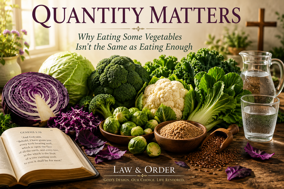 Quantity Matters: Why Eating Some Vegetables Isn't the Same as Eating Enough