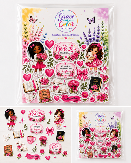 Stickers | Grace Girls Scripture Collection