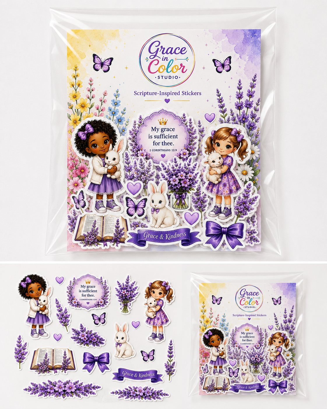Stickers | Grace Girls Scripture Collection