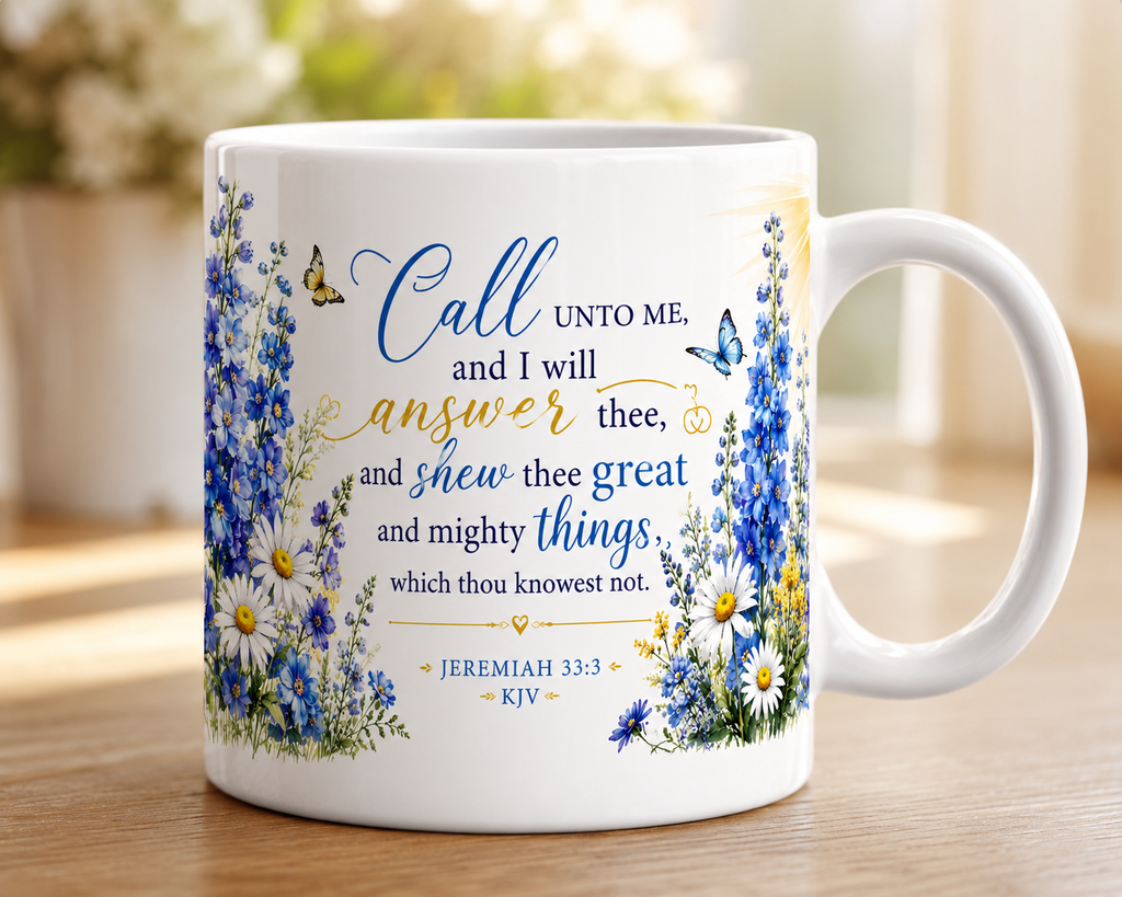 Wildflower Faith Collection-Mugs and Tumblers