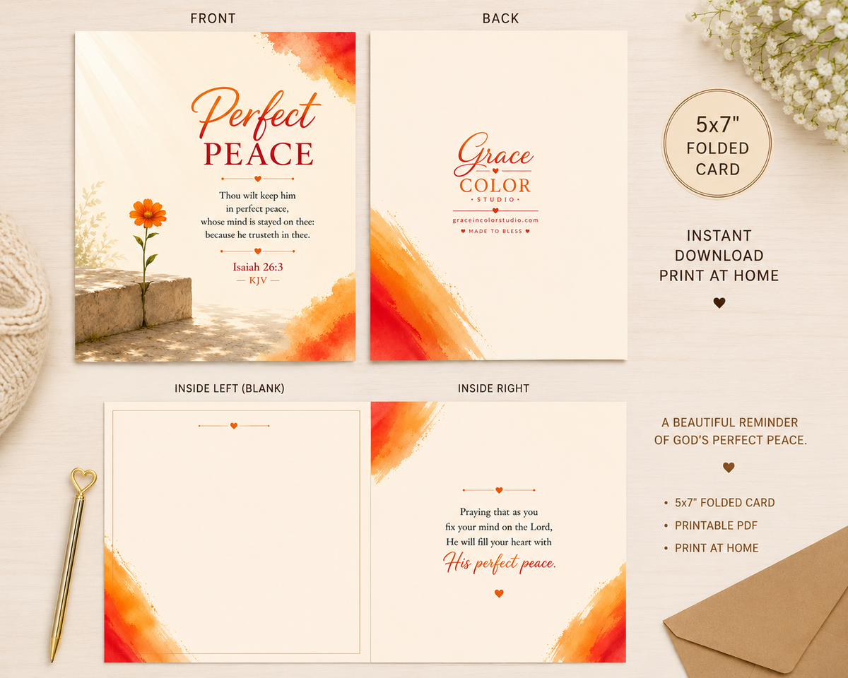 Encouragement Cards | Grace in Color Studio
