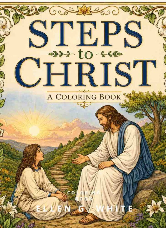 Steps to Christ: A Coloring Book