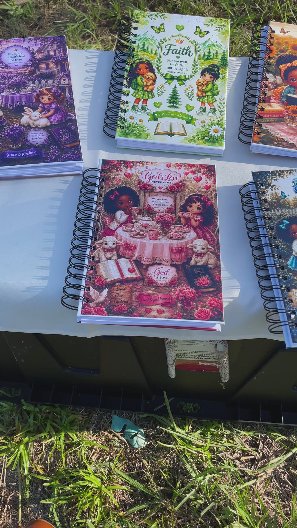 Grace Girls Scripture Notebooks